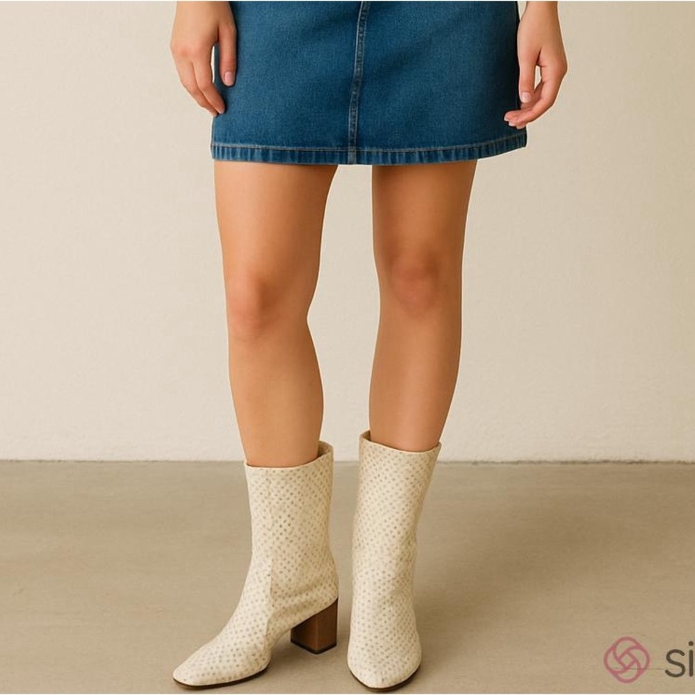 Kohe Woven Leather Boots - Picture 11 of 11